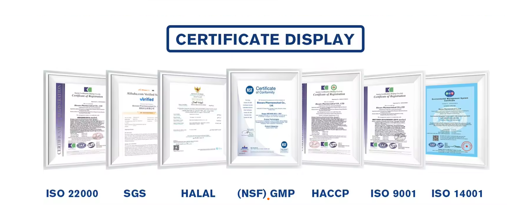 certificates