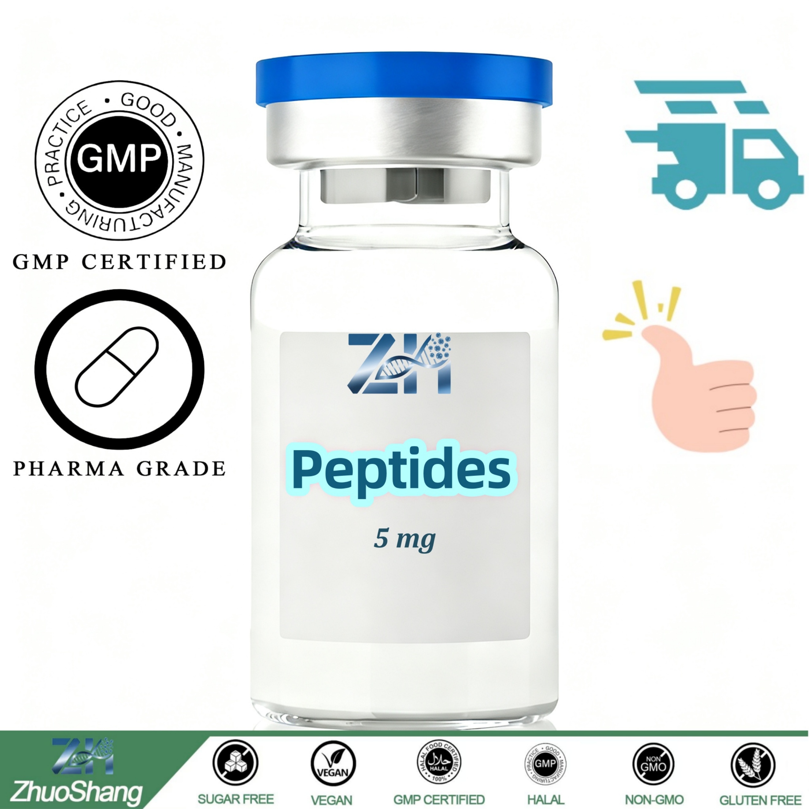 OEM Peptide Vials