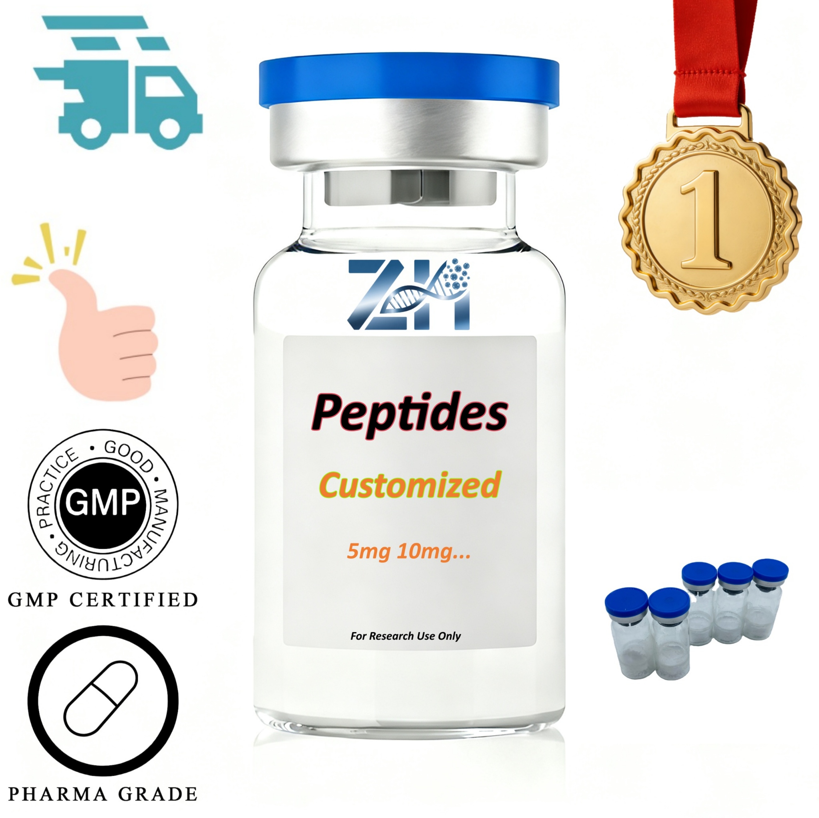 5-AMINO-1MQ peptide is mainly limited to metabolic disease research