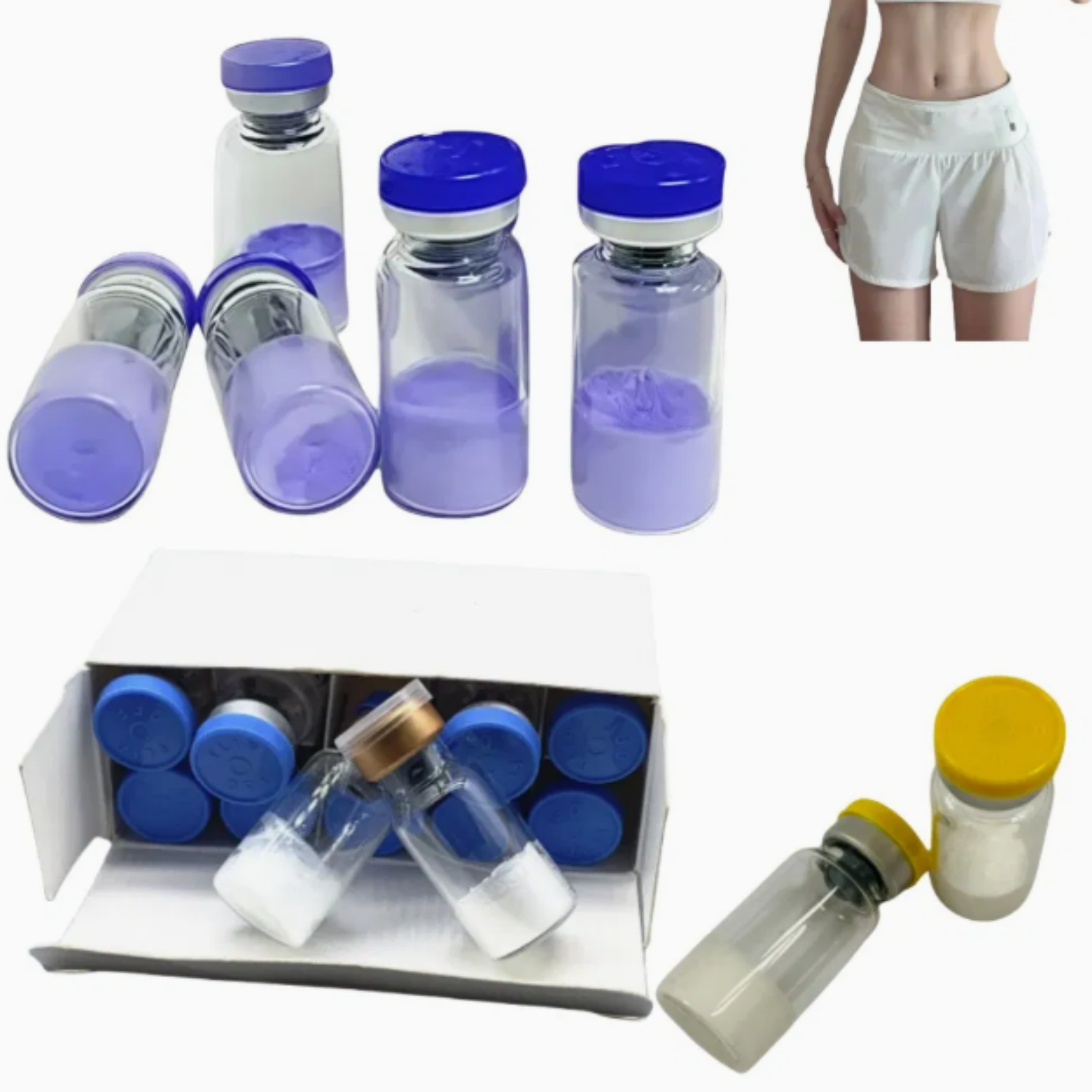  OEM 3ml 10ml Sterile Water for Lyophilized Peptides Injection Bacteriostatic Bac Water