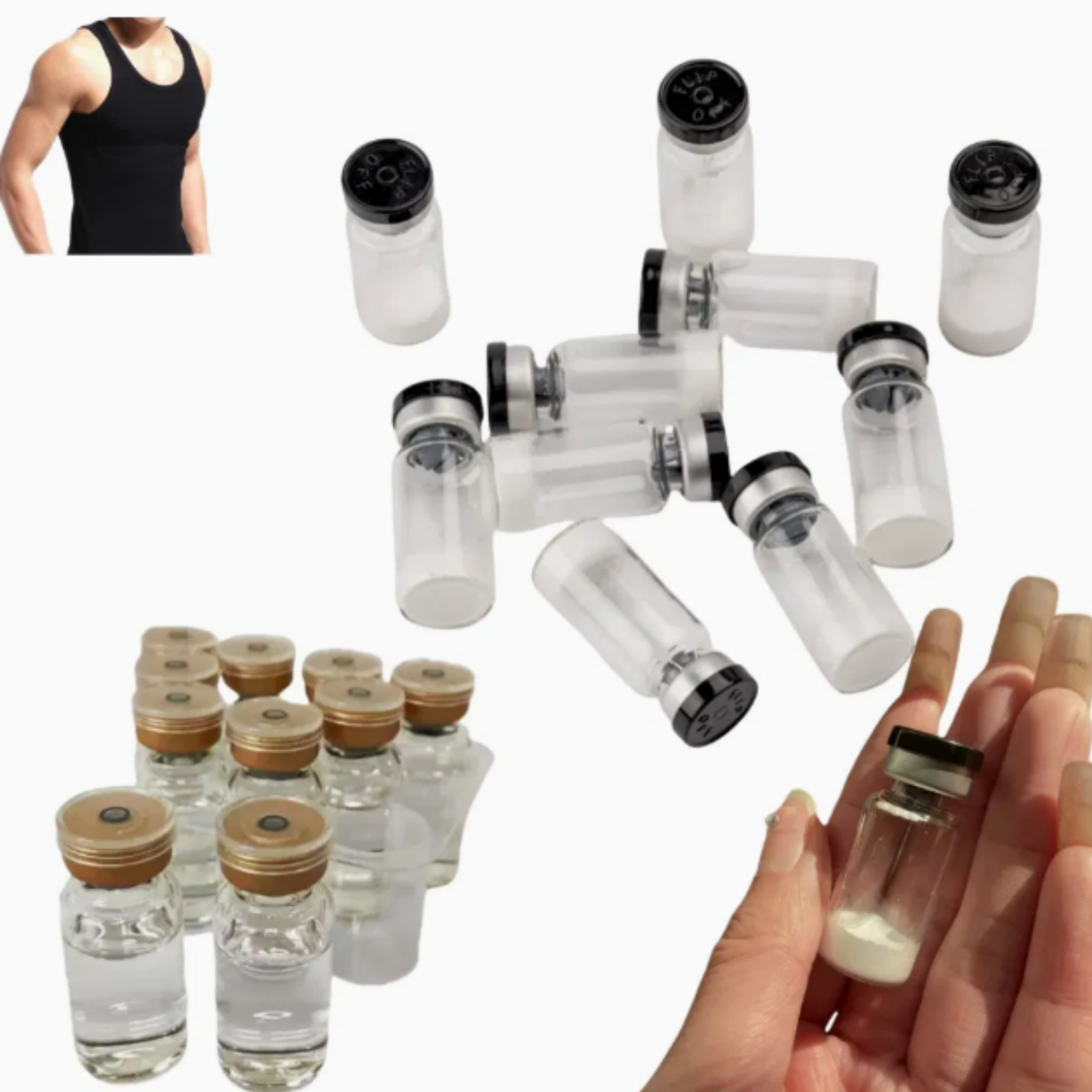 Adamax Peptides vials