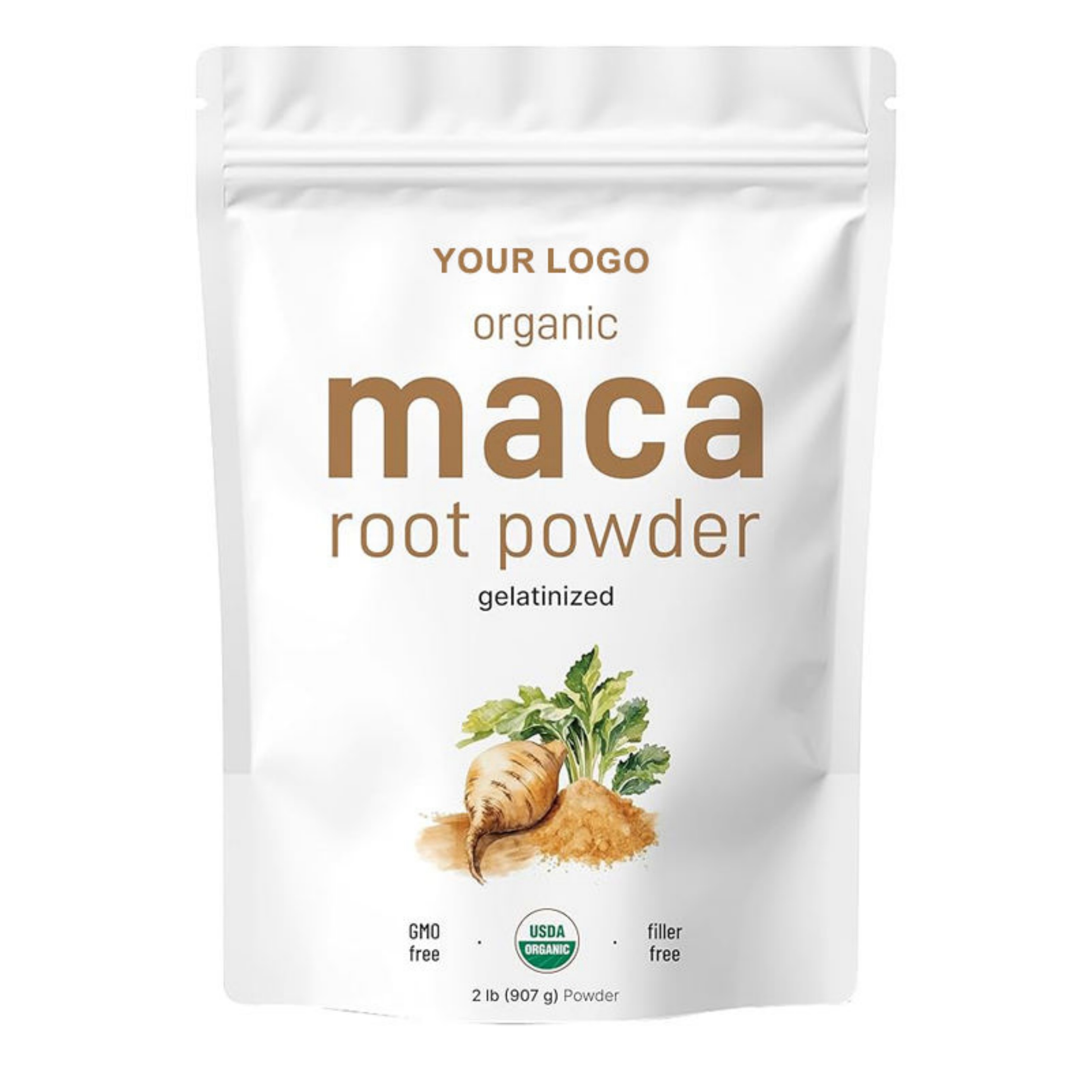 Private Label Natural Maca Extract Energy Booster Supplements Organic Maca Root 
